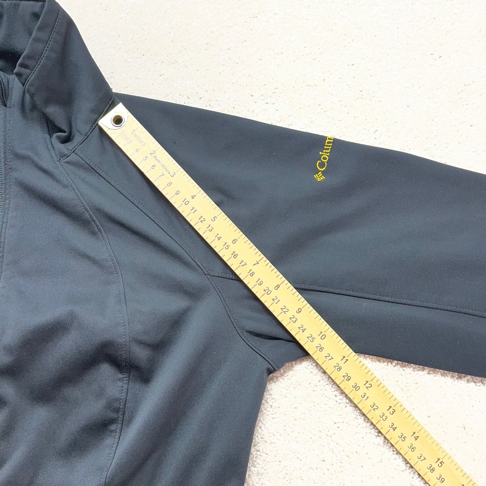 Columbia Softshell Jacket Women Small Black Iowa Hawkeyes Full Zip NCAA XL6795 - Picture 6 of 11